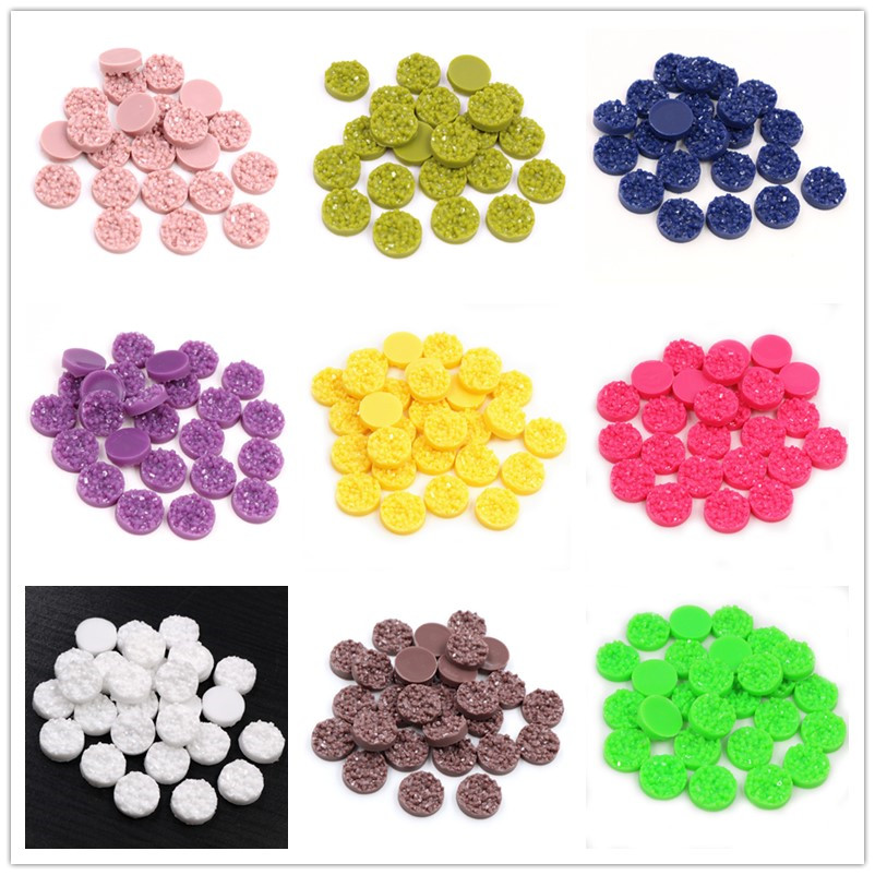40pcs Resin Druzy Cabochons Do - Resin Craft Projects 리뷰 및 가격