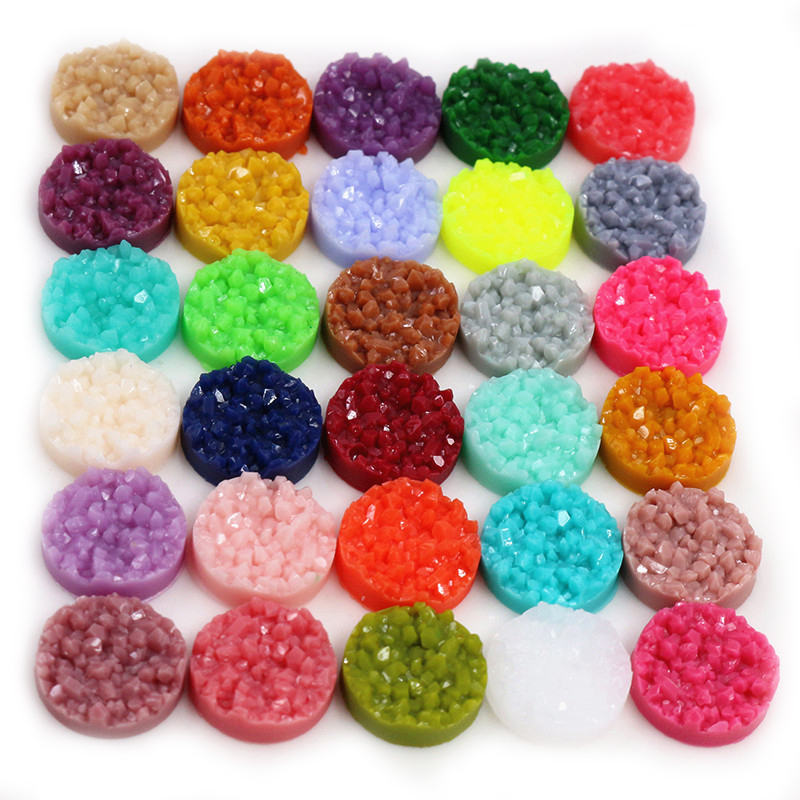 40pcs Resin Druzy Cabochons Do - Resin Craft Projects 리뷰 및 가격