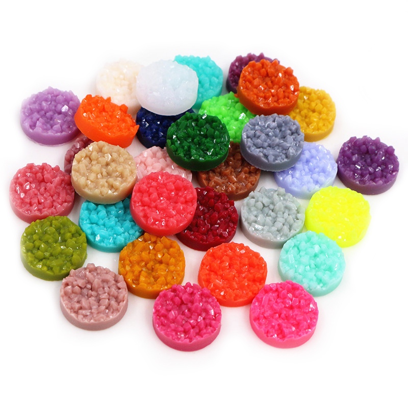 40pcs Resin Druzy Cabochons Do - Resin Craft Projects 리뷰 및 가격