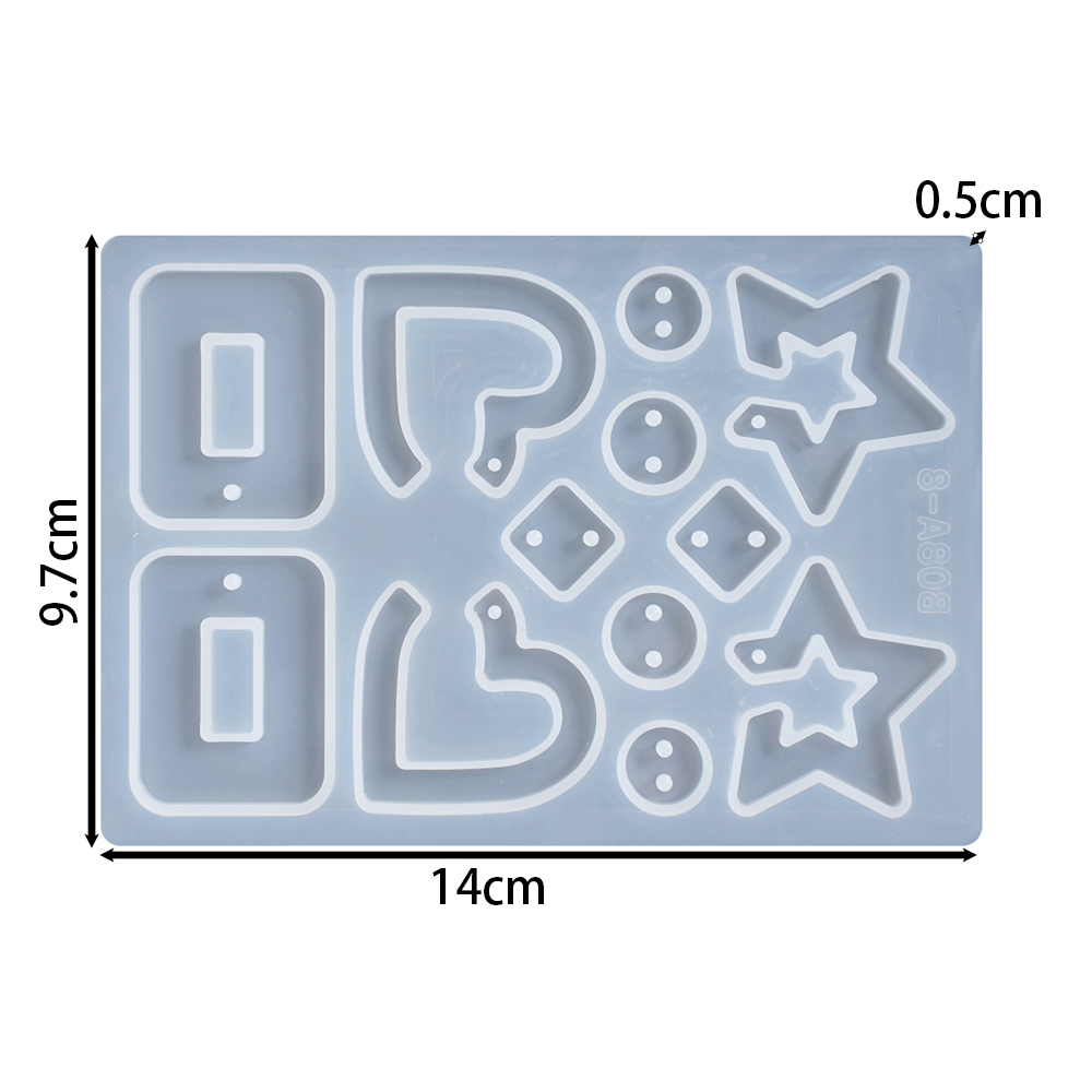 1pcs/lot Geometric Earrings Pe - Resin Craft Kit 리뷰 및 가격
