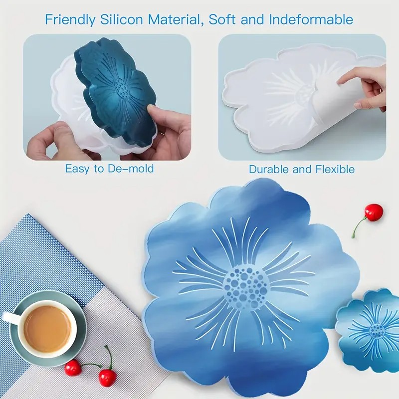 DIY Sakura Shaped Resin Mold - - Geode Mold Silicone 리뷰 및 가격