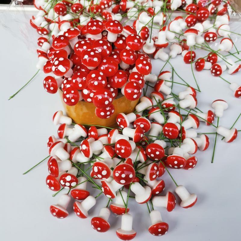 10-80PCS Mini Color Mushroom D - Terrarium Moss Art 리뷰 및 가격