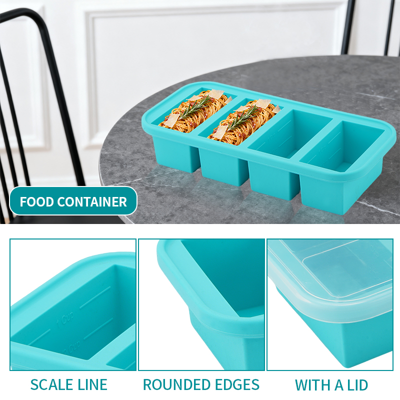 2 or 3-piece Silicone Freezer  - Serving Tray Mold 리뷰 및 가격