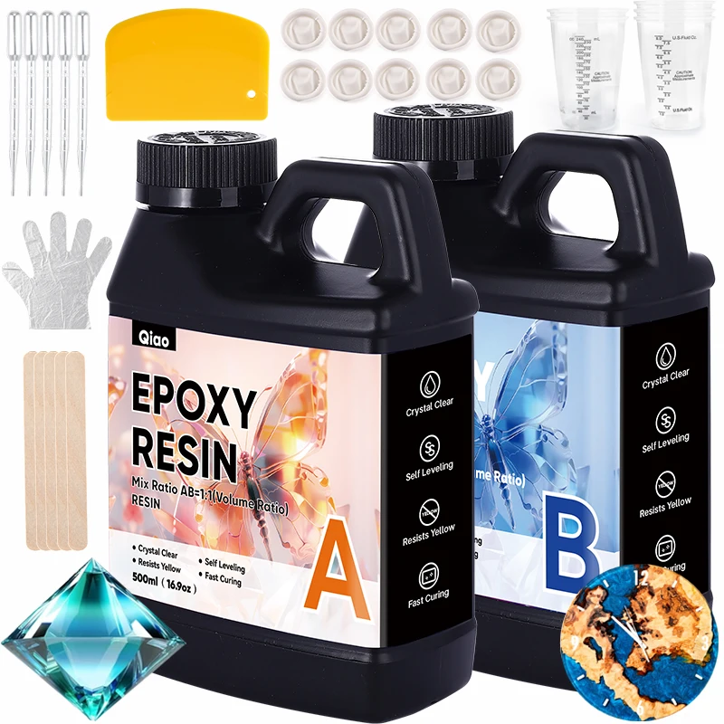 Anti-Yellowing Crystal Clear E - Resin Jewelry Kit 리뷰 및 가격