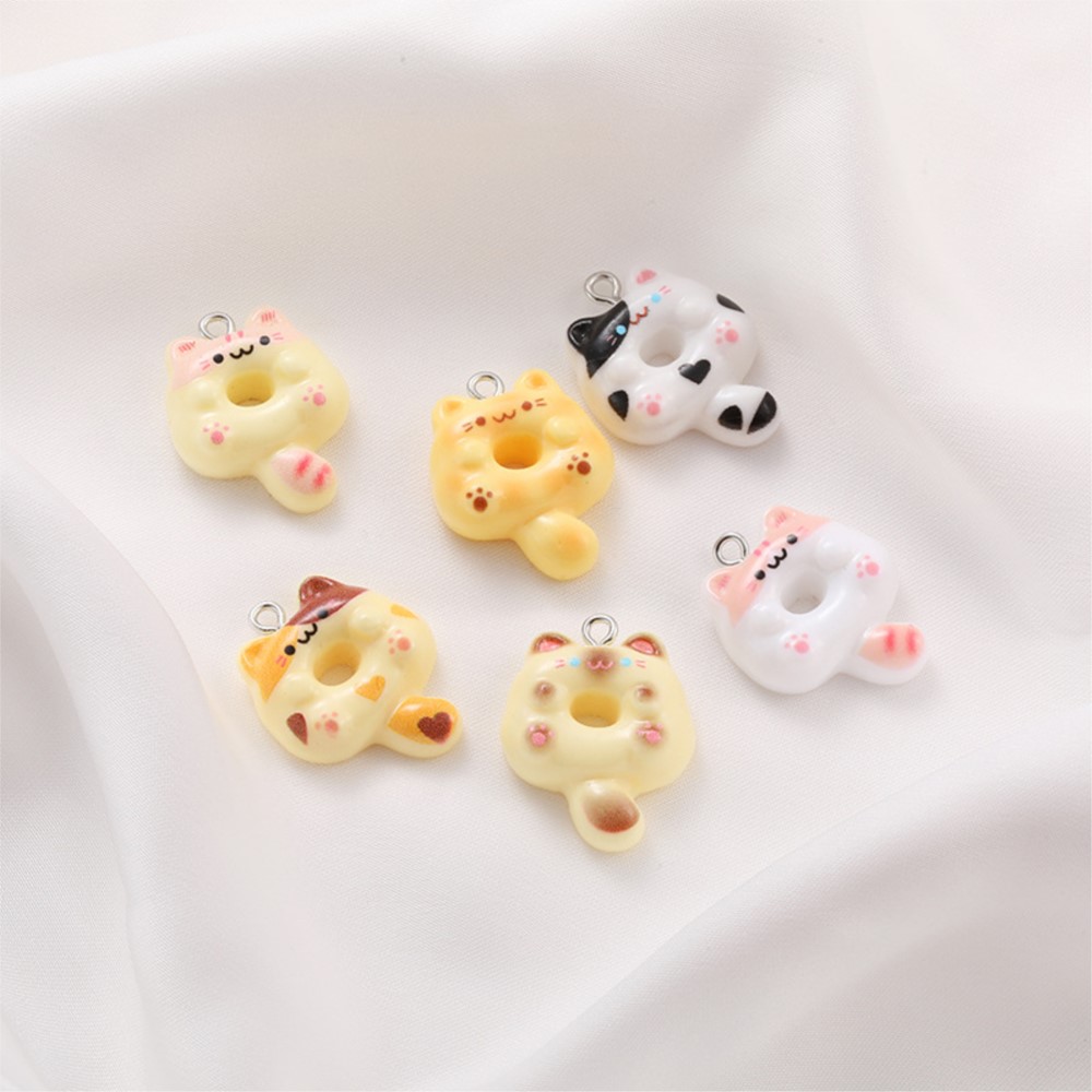 10Pcs Kawaii Cartoon Cat Resin - Resin Crafts Diy 리뷰 및 가격