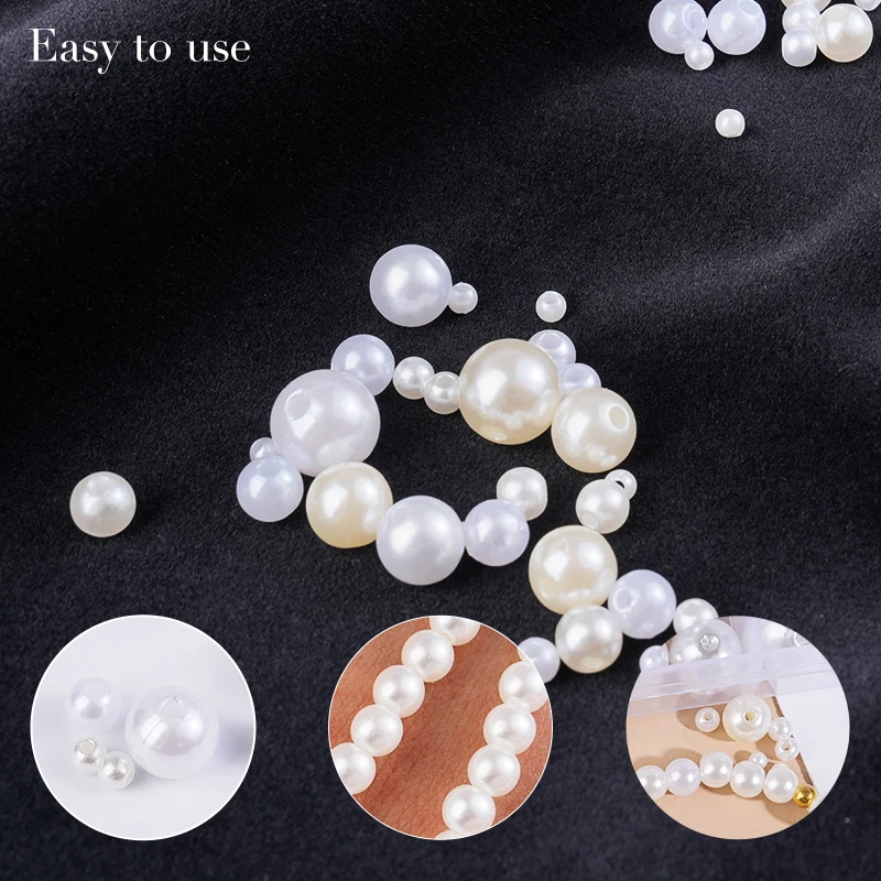 800pcs Artificial Faux Pearl R - Resin Crafts Diy 리뷰 및 가격