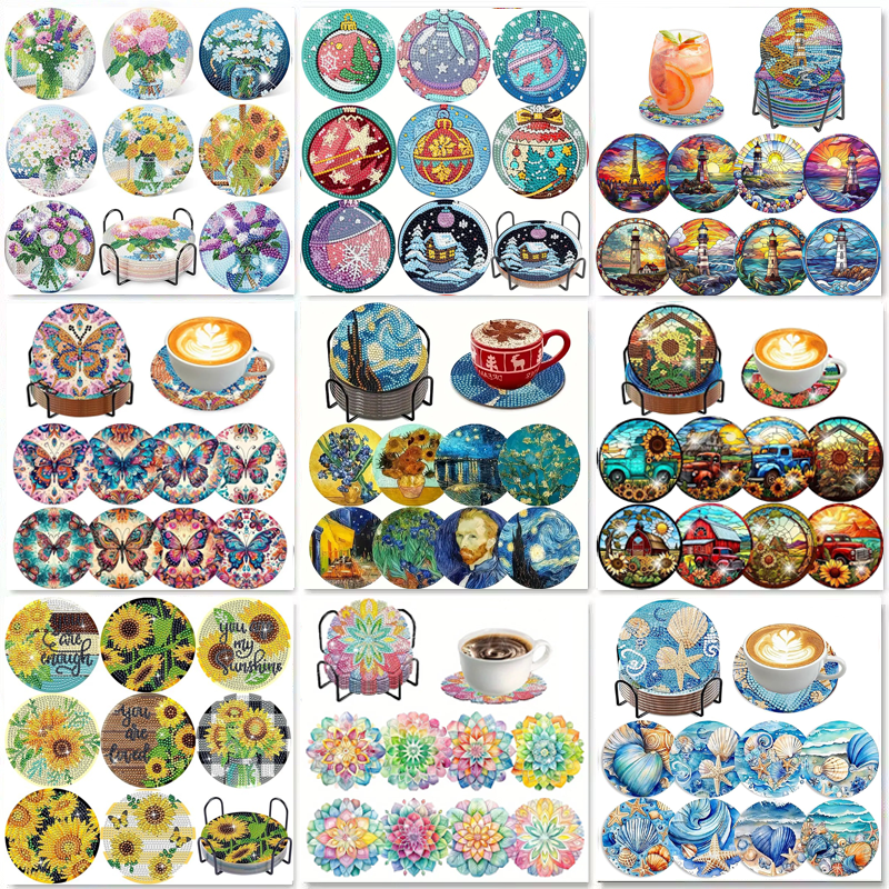 8-piece set of diamond paintin - Resin Craft Kit 리뷰 및 가격
