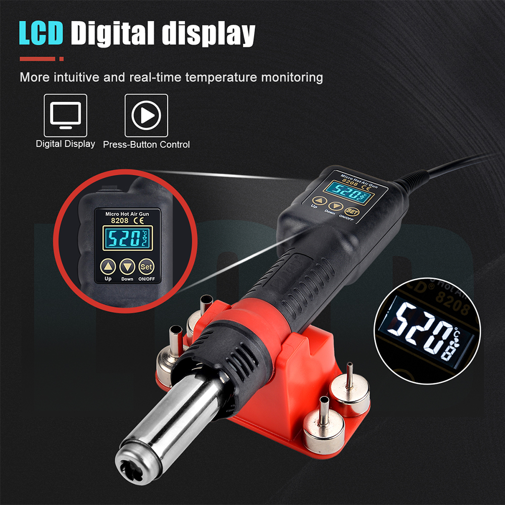 JCD 750W Micro Heat Gun Rework - Heat Gun Small 리뷰 및 가격
