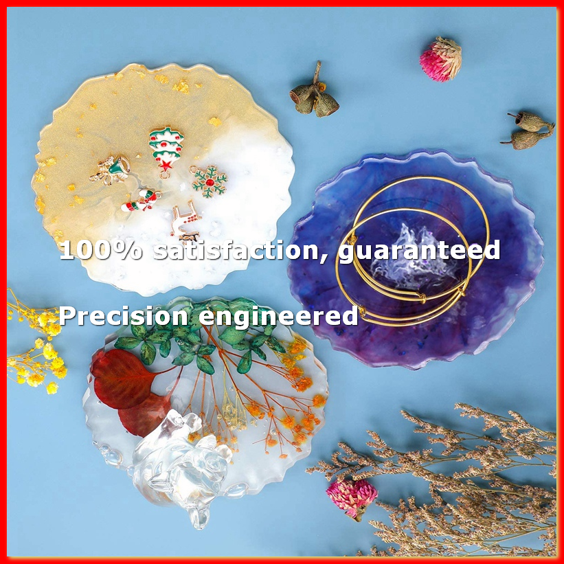 6 Pieces Resin Coaster Mold La - Geode Mold Silicone 리뷰 및 가격
