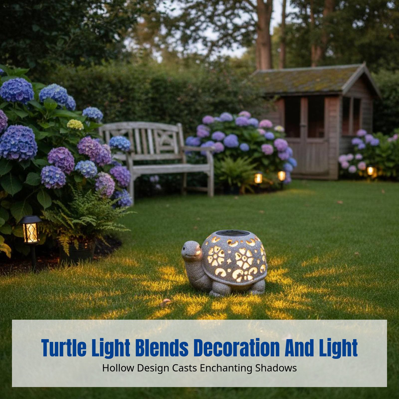 Garden Decor, Solar Hollow Tur - Resin Crafts 리뷰 및 가격