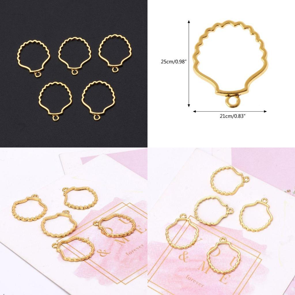   5Pcs Blank Frame Pendant for - Bezels Set Pendant 리뷰 및 가격