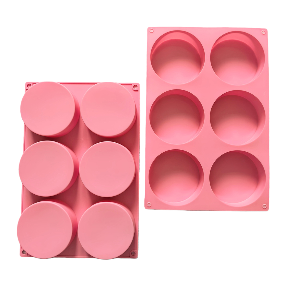 1pc 6-cavity large round disc  - Coaster Mold Round 리뷰 및 가격