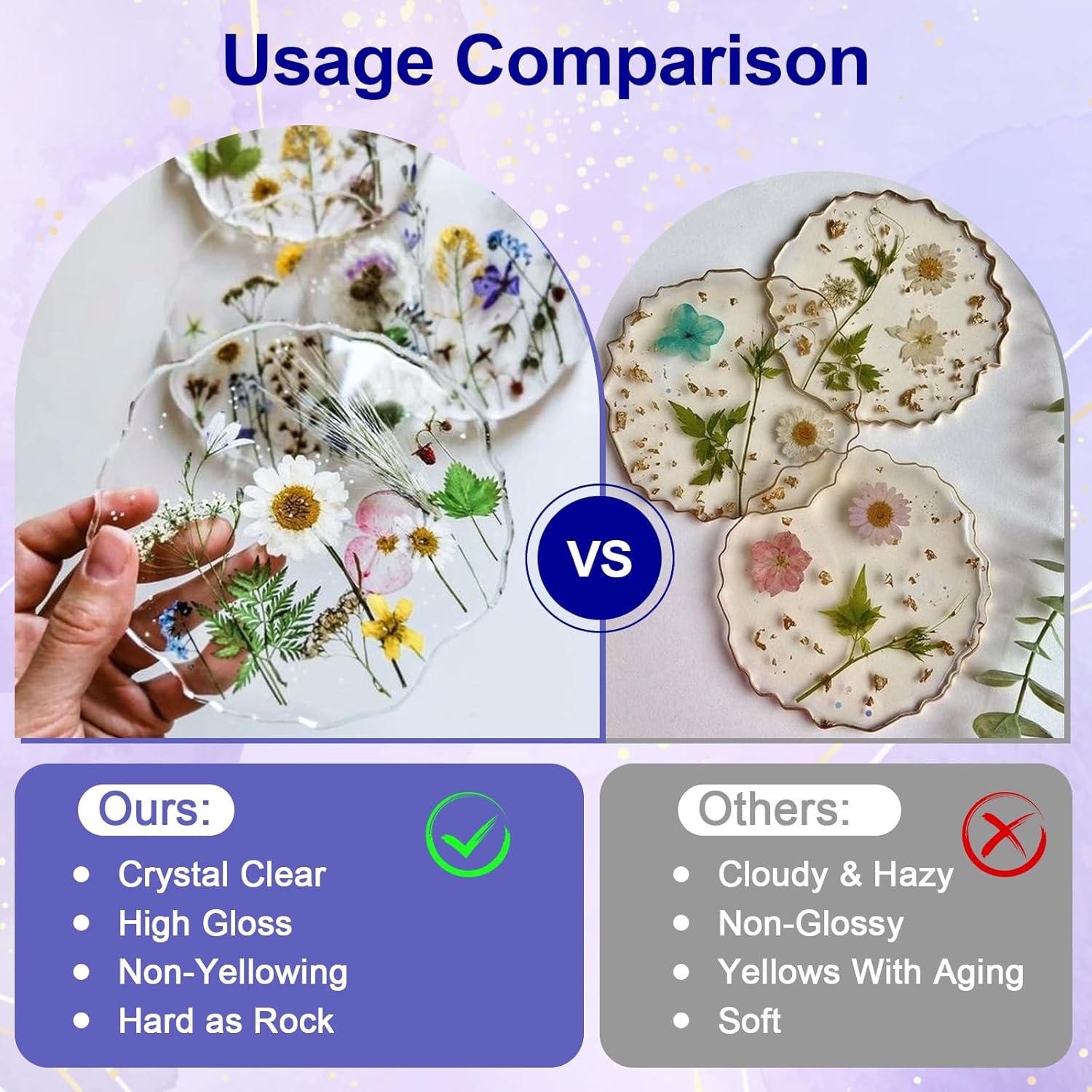 Clear Epoxy Resin AB Glue Hard - Resin Jewelry Kit 리뷰 및 가격