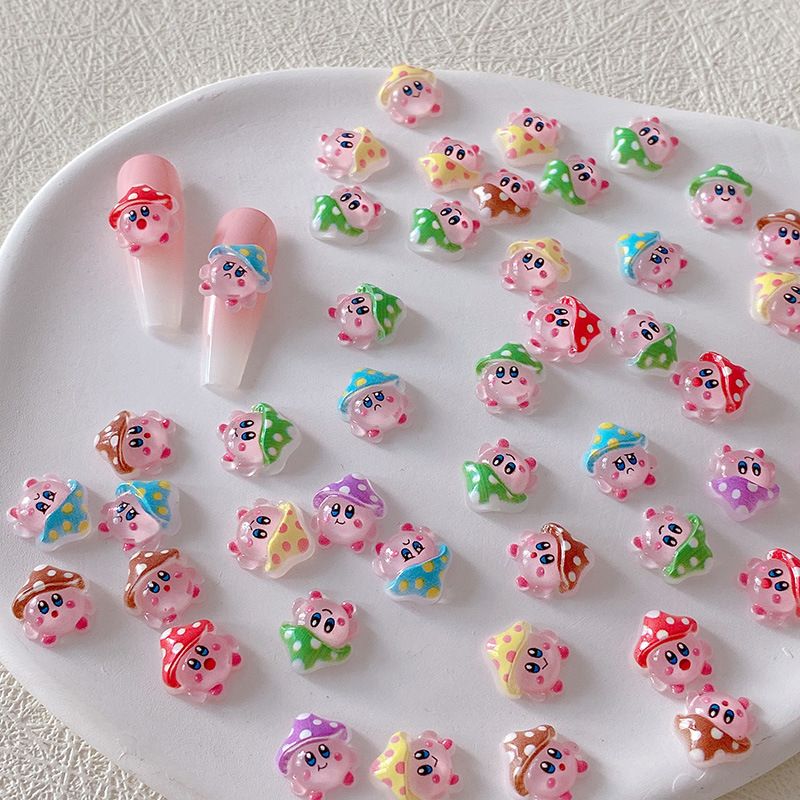 2/10/20pcs Kirby Nail Charms 3 - Crafting Resin 리뷰 및 가격