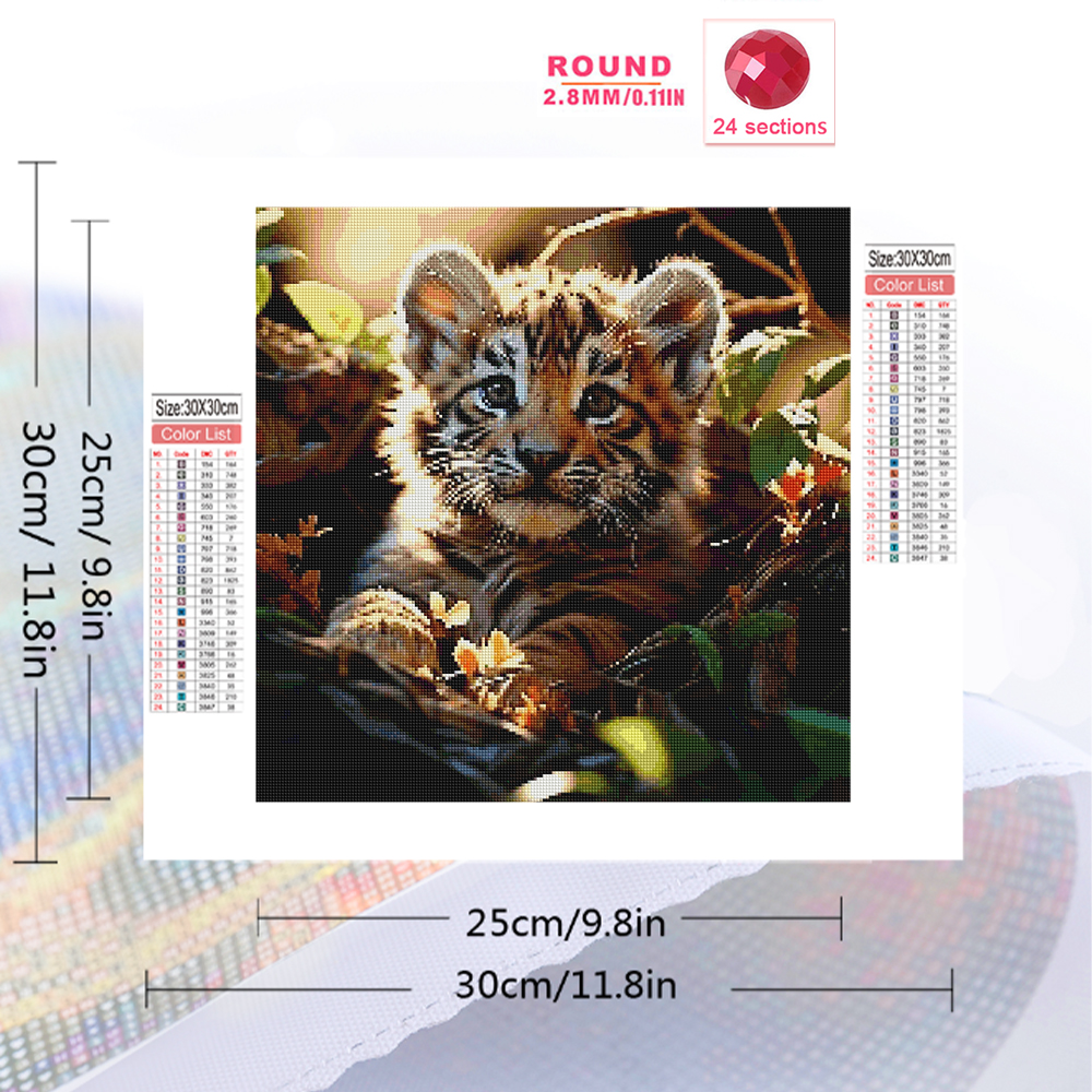 Momoart Diamond Painting Tiger - Resin Craft For Beginners 리뷰 및 가격