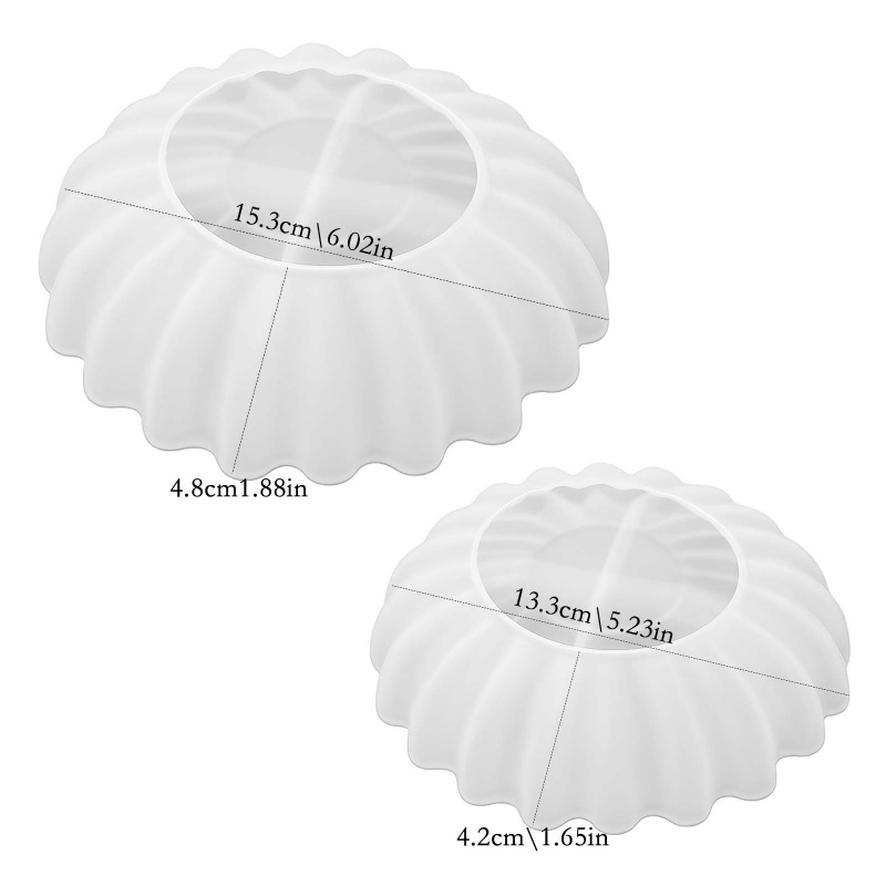 1 Epoxy plaster origami wave e - Coaster Mold Round 리뷰 및 가격