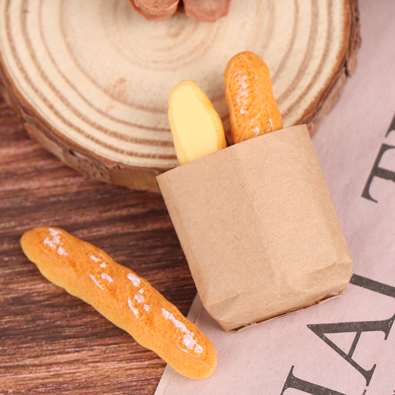 🛒1Set Fake Croissant Mini Food - Resin Crafts 리뷰 및 가격