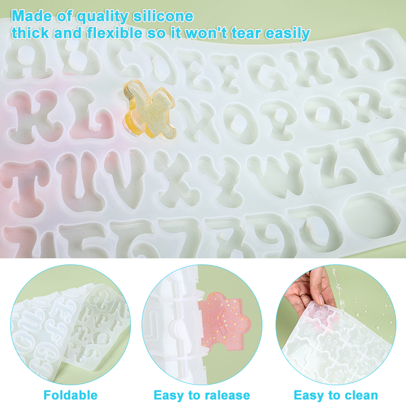 Alphabet Keychain Molds Alphab - Epoxy Uv Resin Kit 리뷰 및 가격