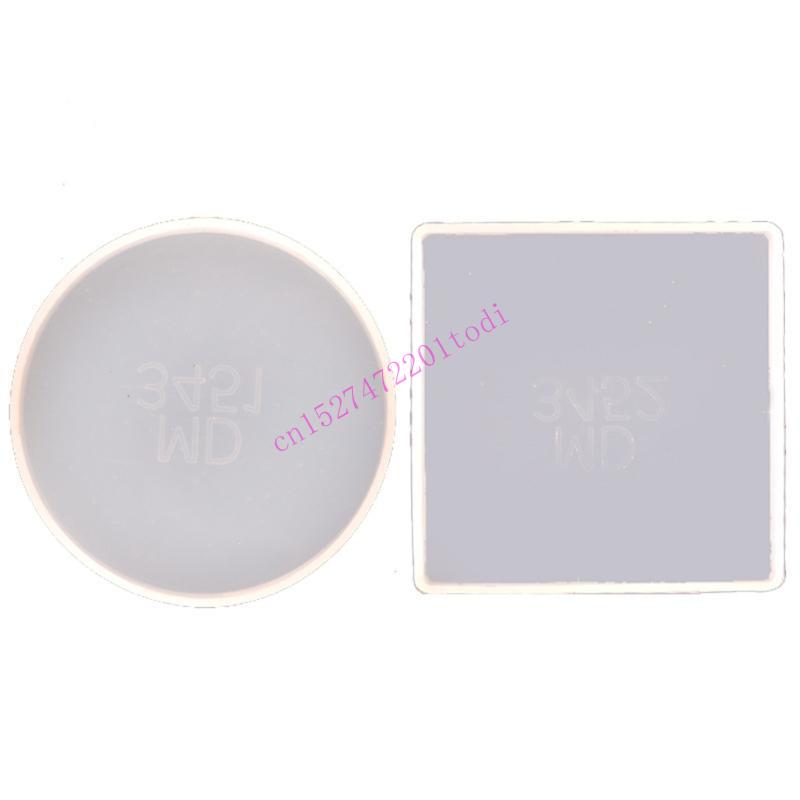 2Pcs Round Square Resin Mold G - Geode Mold Silicone 리뷰 및 가격