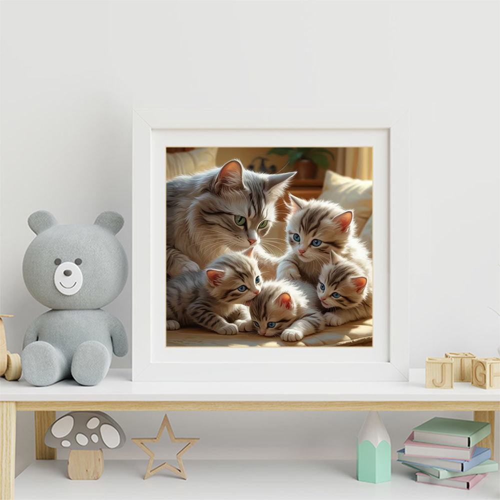 Momoart DIY Diamond Mosaic Cat - Resin Craft For Beginners 리뷰 및 가격