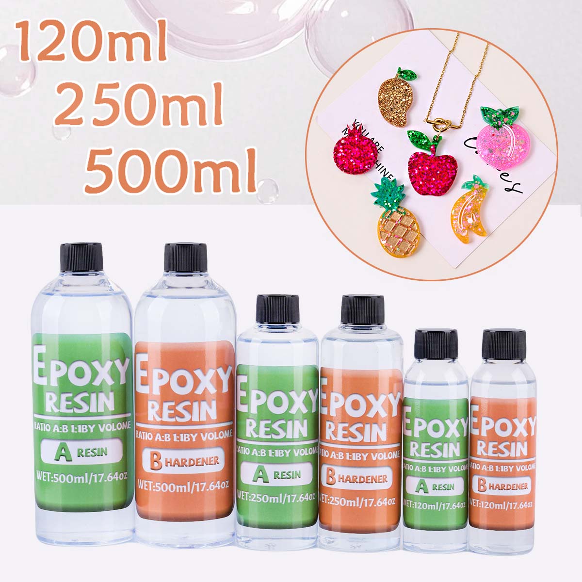 1:1 AB Resin Epoxy Glue Kit Hi - Resin Jewelry Kit 리뷰 및 가격