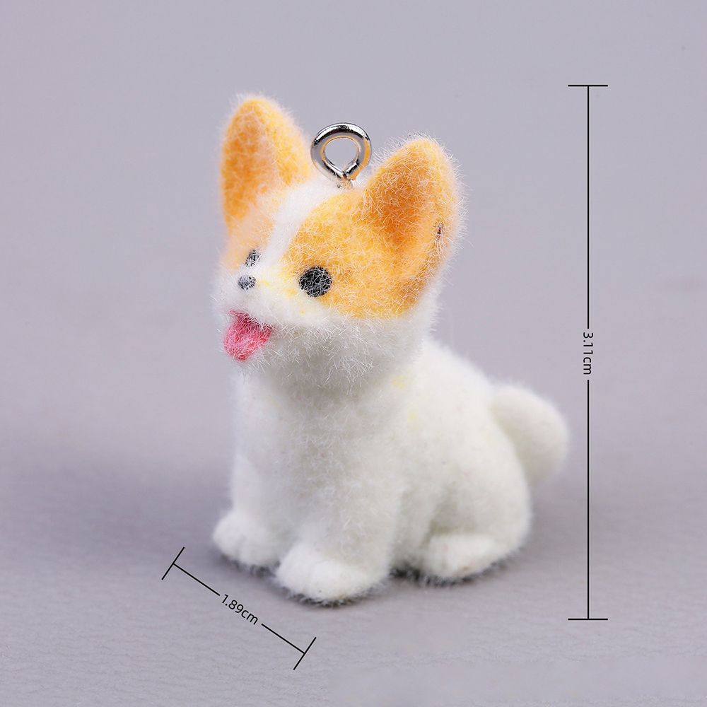 10pcs Flocking Puppy Dog Resin - Resin Craft Projects 리뷰 및 가격