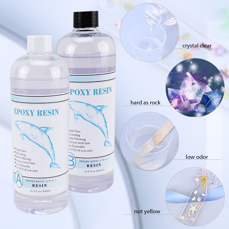 1:1 Clear Epoxy Resin Crystal  - Resin Jewelry Kit 리뷰 및 가격