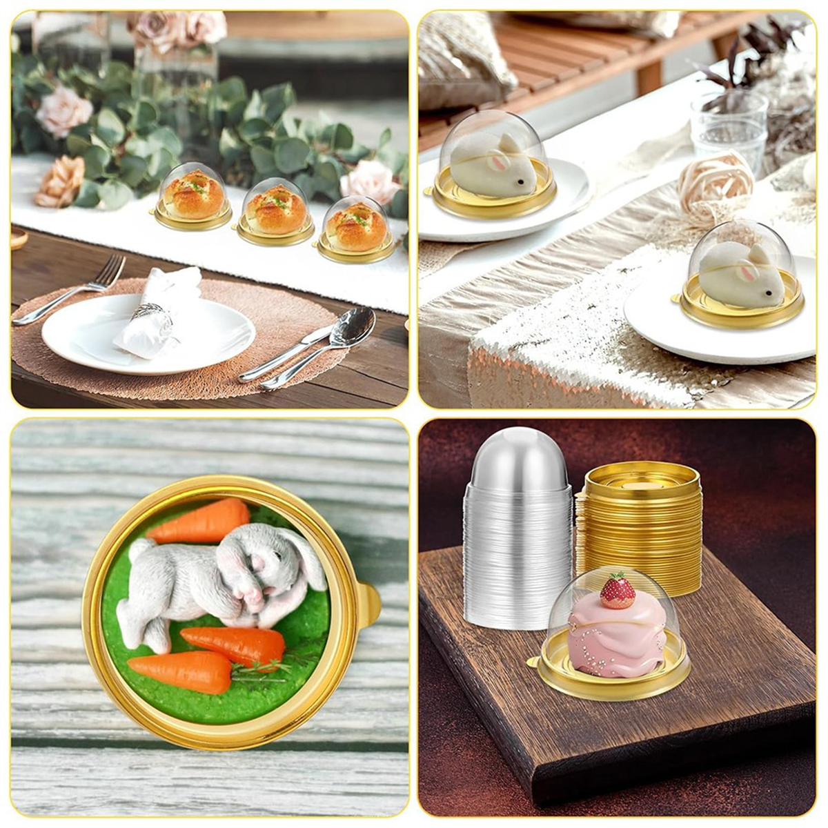 A06K Charcuterie Domes with Li - Dome Mold Clear 리뷰 및 가격