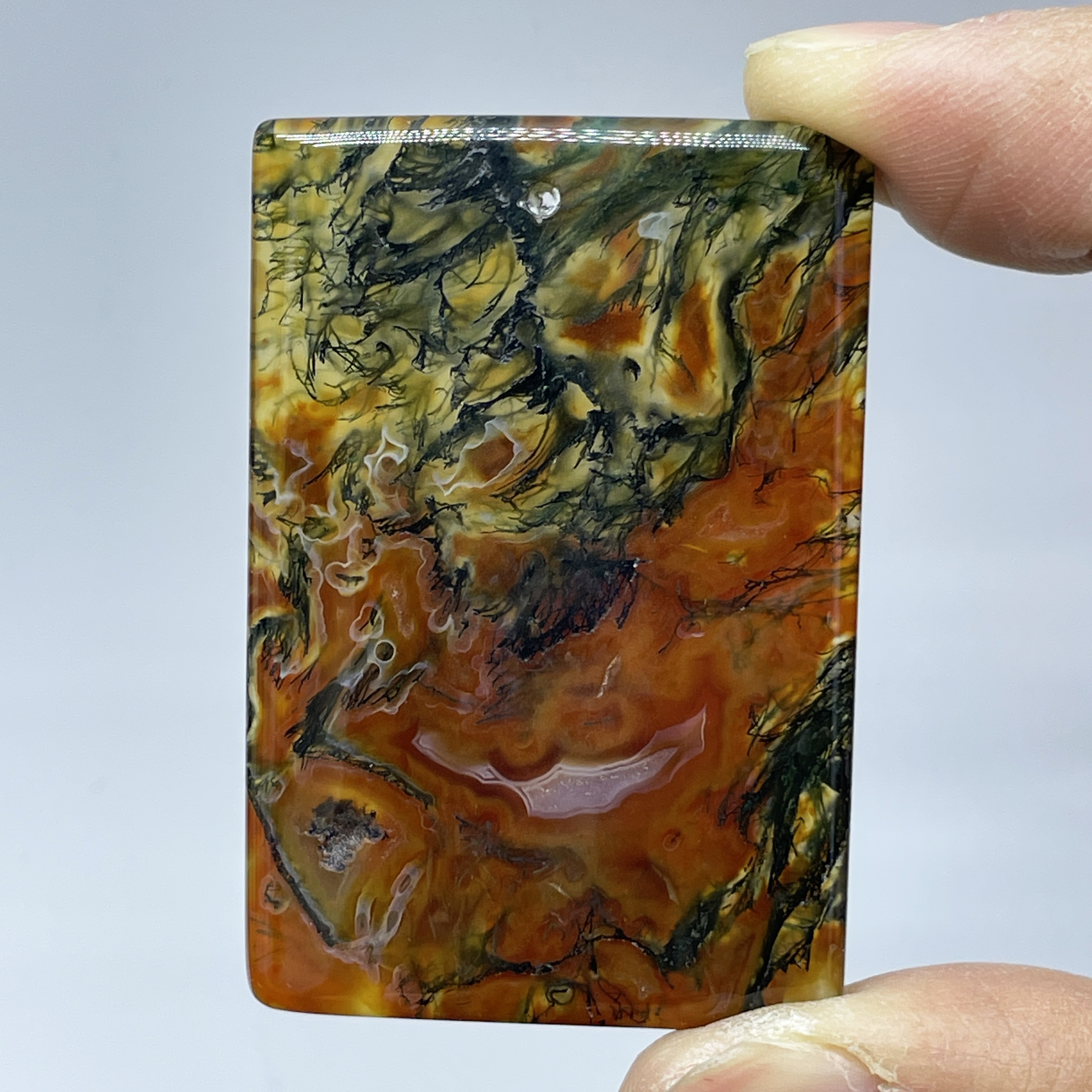 Natural Crystal Moss Agate Wat - Terrarium Moss Art 리뷰 및 가격