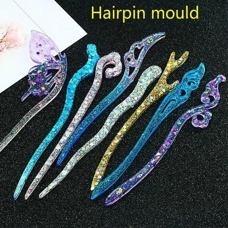 New Transparent Hairpin Silico - Resin Craft Supplies 리뷰 및 가격