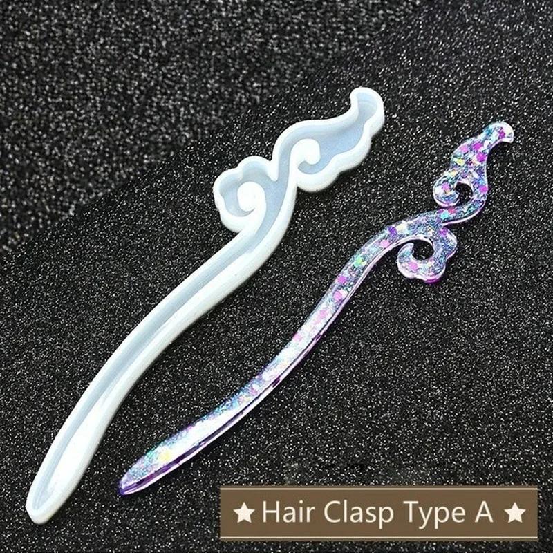 New Transparent Hairpin Silico - Resin Craft Supplies 리뷰 및 가격