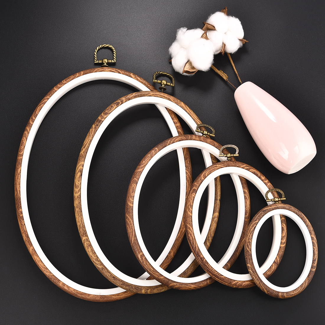 Imitated Wood Round,Oval Diffe - Wood Ring Blank 리뷰 및 가격