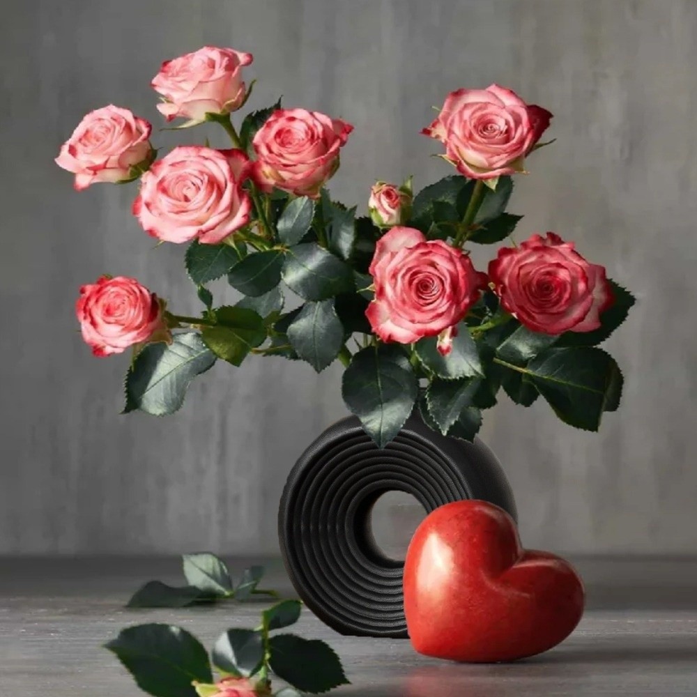 Oval Stripe Silicone Vase Mold - Resin Craft Workshop 리뷰 및 가격