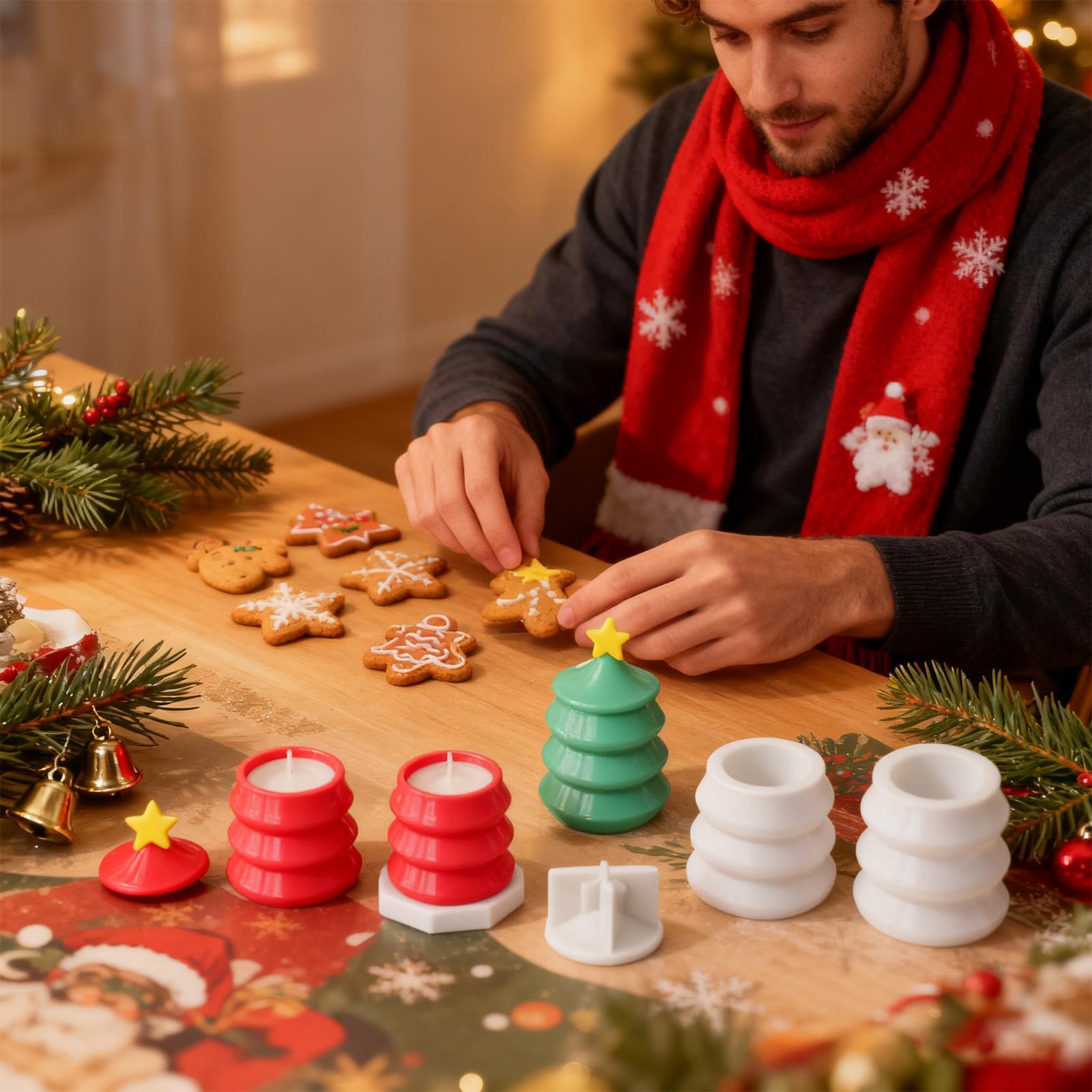 Christmas Tree Jar Mold DIY Si - Resin Craft Workshop 리뷰 및 가격