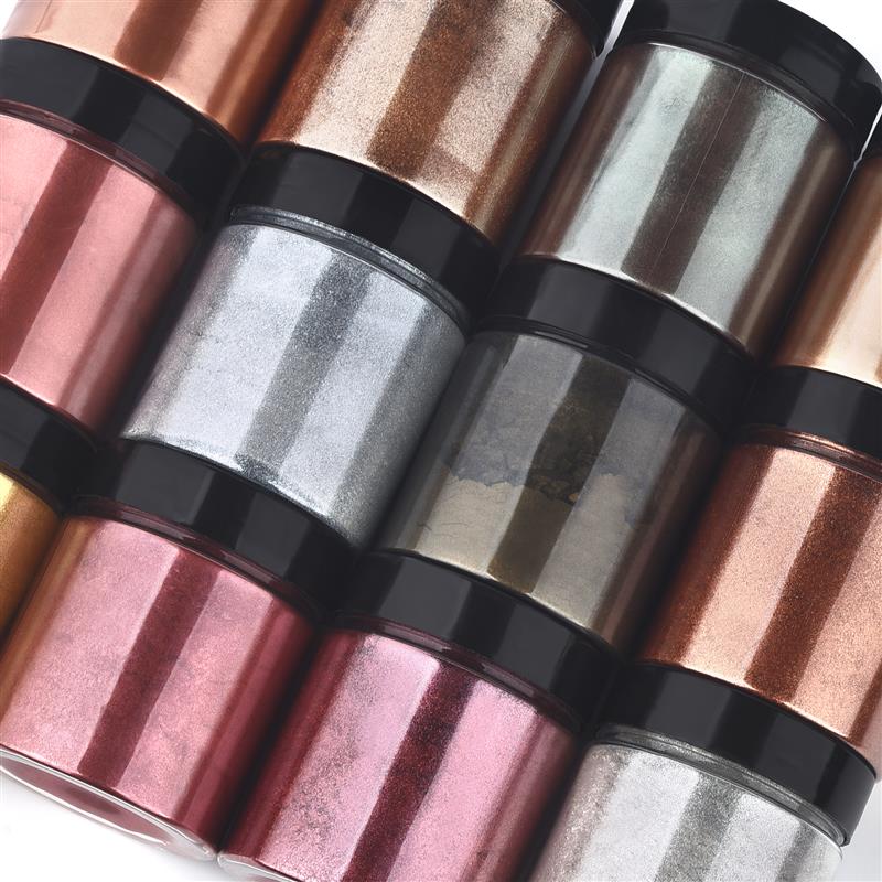 50g Shimmer Metallic Gold Silv - Resin Pigment Set 리뷰 및 가격