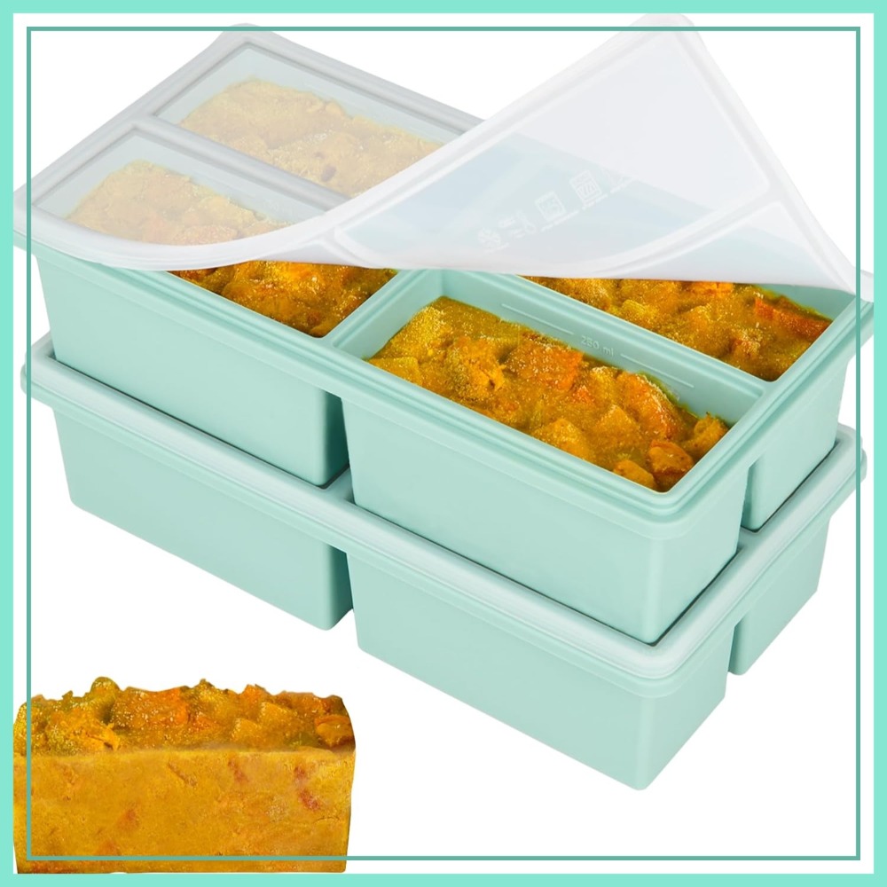 Silicone Freezer Trays with Li - Silicone Mold Tray 리뷰 및 가격