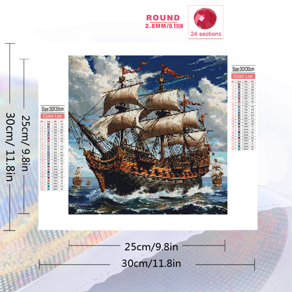 Momoart Diamond Painting Ship  - Resin Craft For Beginners 리뷰 및 가격