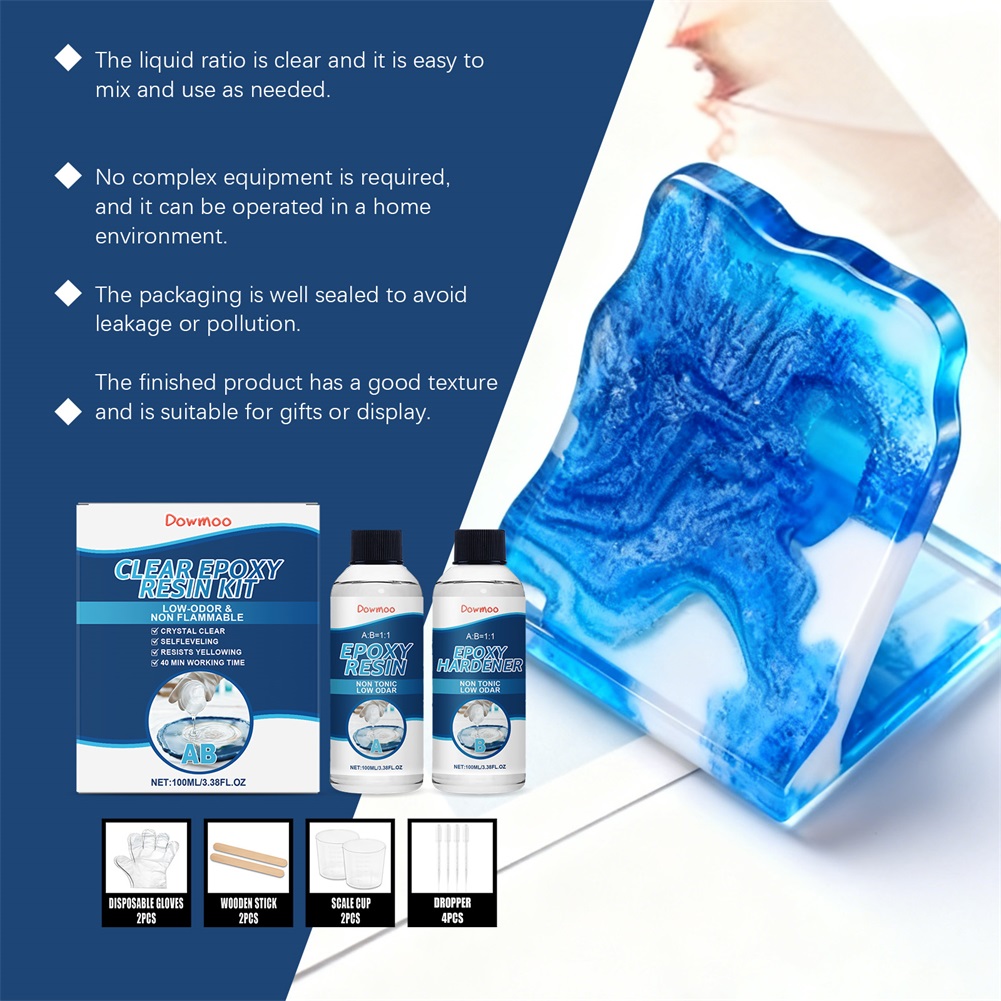 DIY Crystals Clear Epoxys Resi - Resin Jewelry Kit 리뷰 및 가격