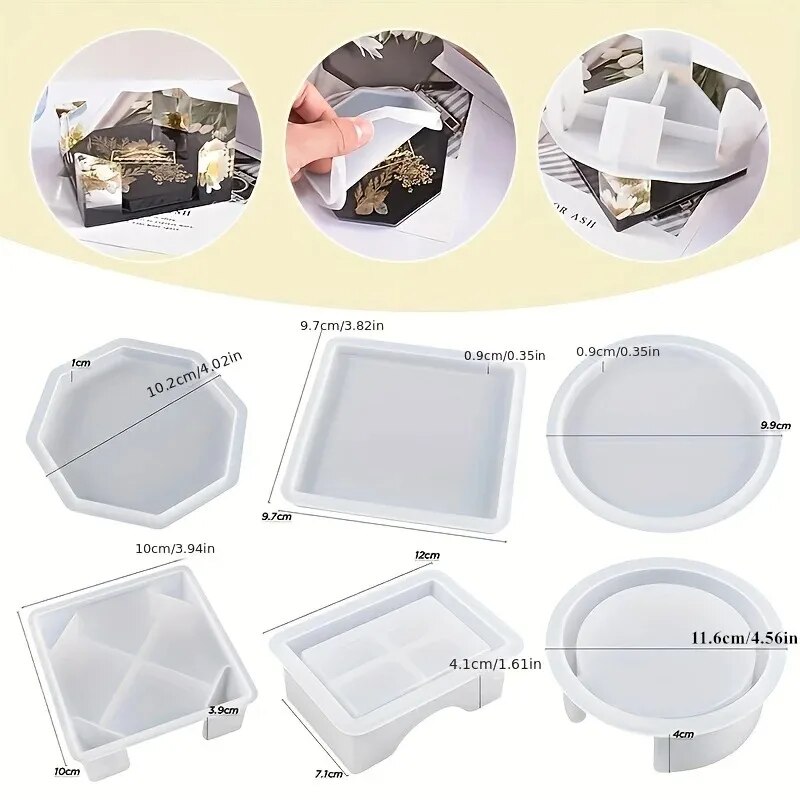 Coaster Resin Molds Set Includ - Serving Tray Mold 리뷰 및 가격