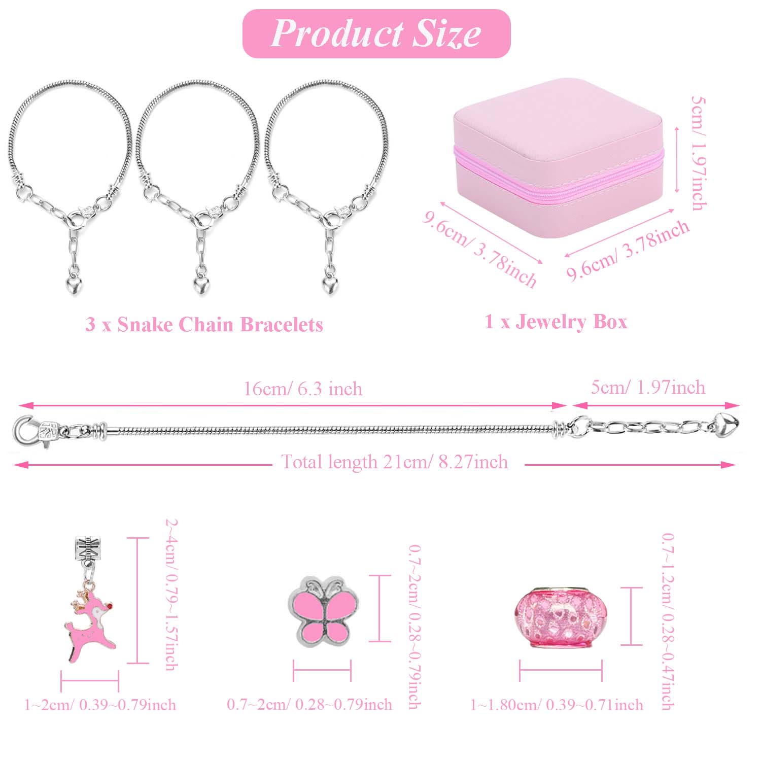 68pcs pink beaded jewelry set, - Resin Craft Kit 리뷰 및 가격