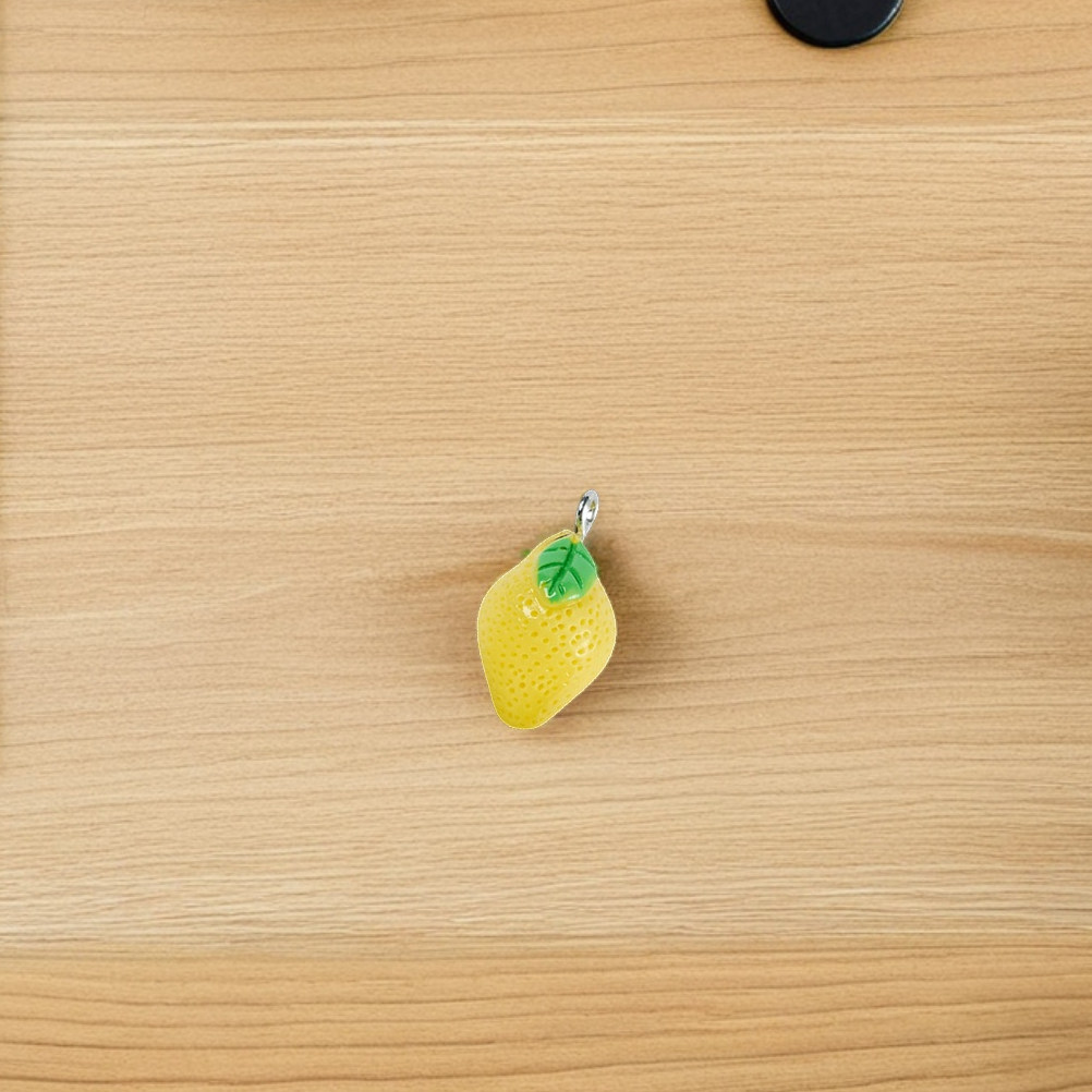 10Pcs Mini Lemon Charms Resin  - Resin Crafts 리뷰 및 가격