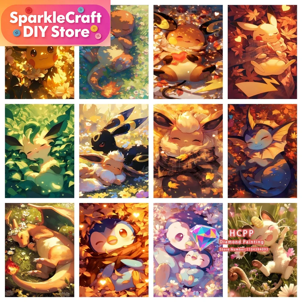 1pc frameless Cartoon Pokemon  - Resin Craft Supplies 리뷰 및 가격