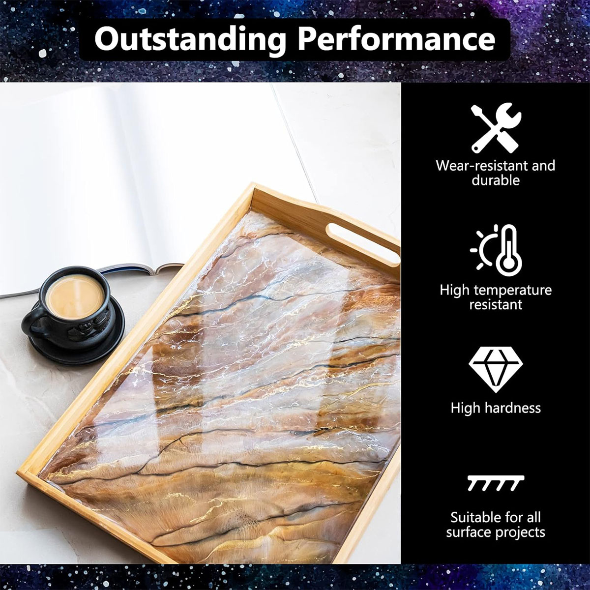 1000ml Crystal Clear Epoxy Res - Resin Jewelry Kit 리뷰 및 가격