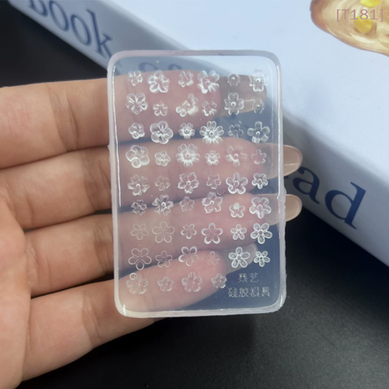 Pcs Silicone Nail Art Mold Flo - Resin Pigment Set 리뷰 및 가격