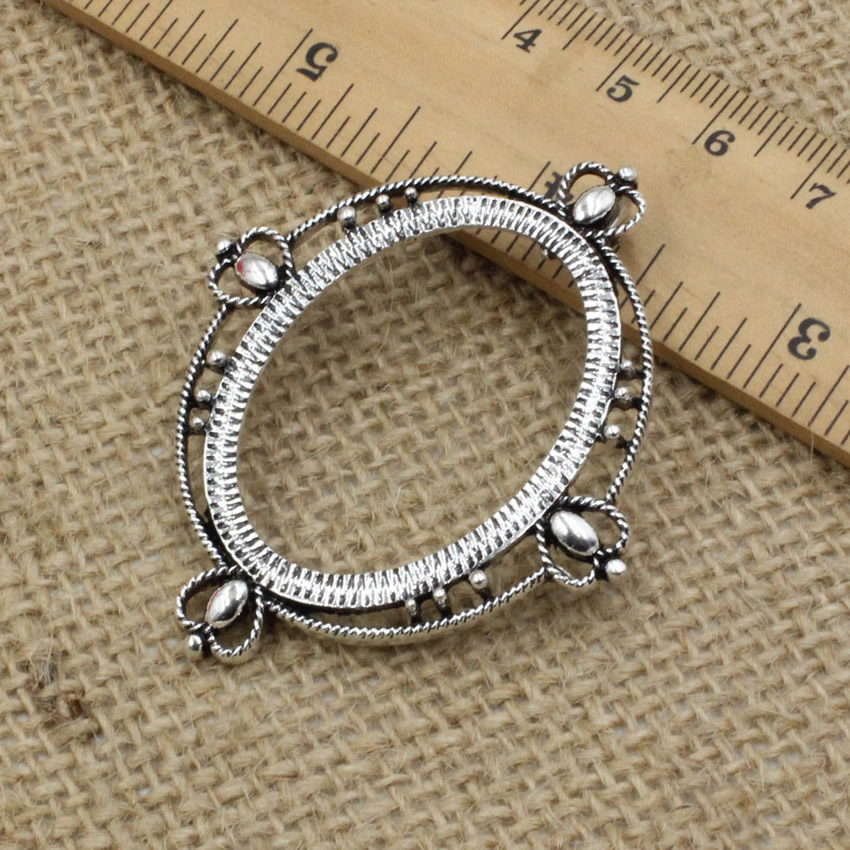 Fit 30x40mm Oval Cabochon Anti - Bezels Set Pendant 리뷰 및 가격
