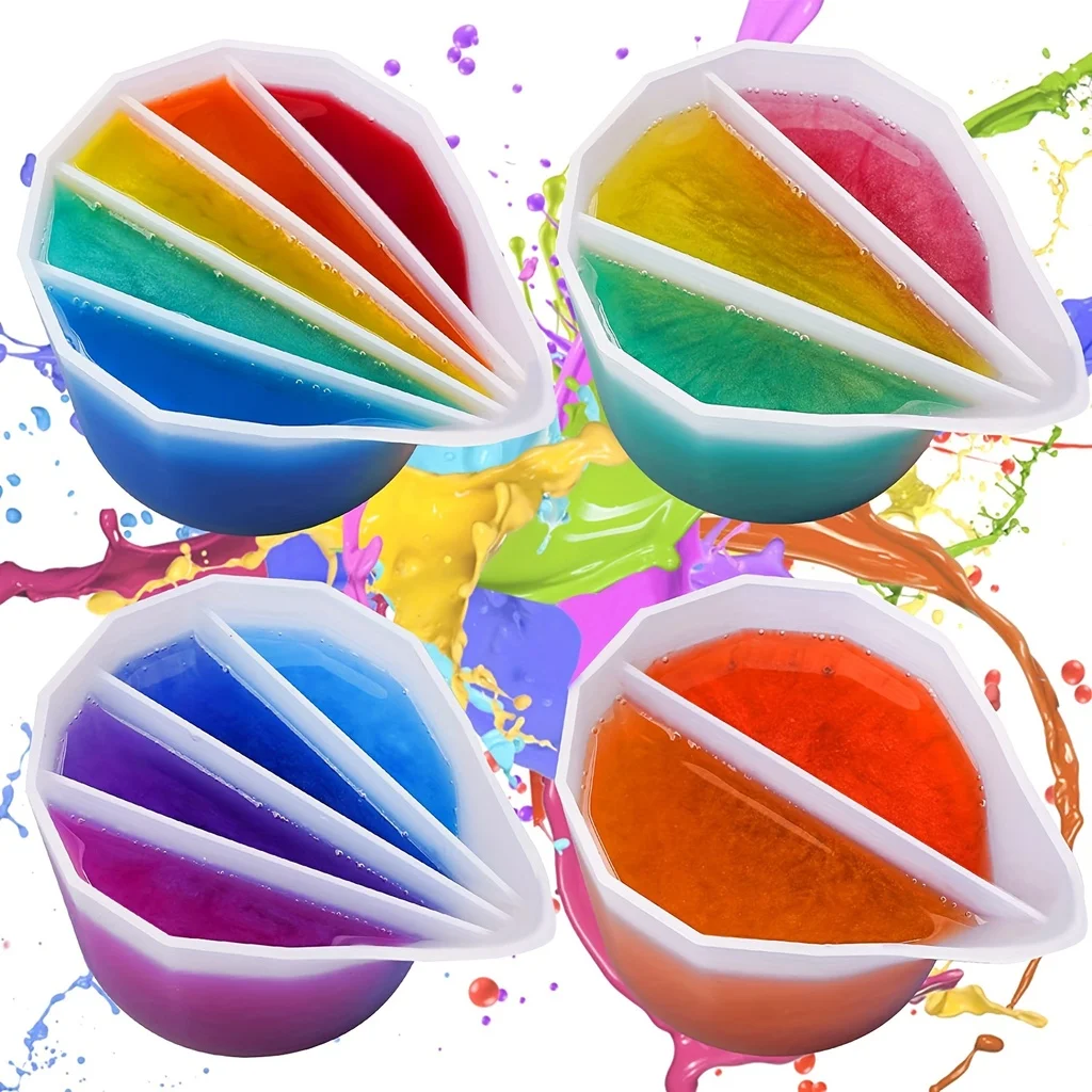 Color Mixing Split Cup For Pou - Mixing Cup Silicone 리뷰 및 가격