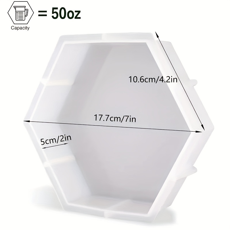 Large Hexagonal Silicone Resin - Flower Preservation Resin 리뷰 및 가격