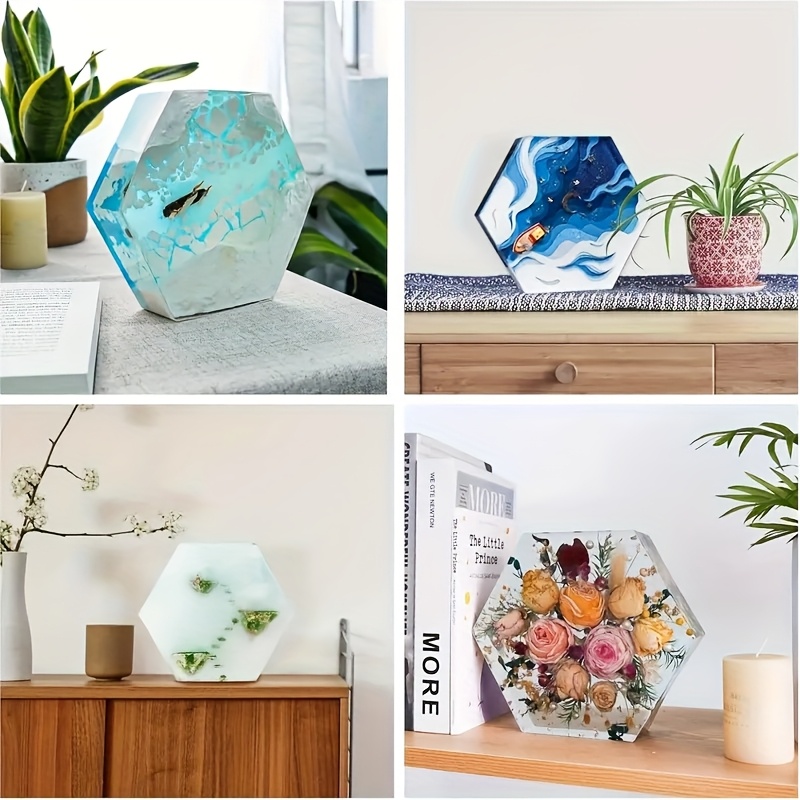 Large Hexagonal Silicone Resin - Flower Preservation Resin 리뷰 및 가격