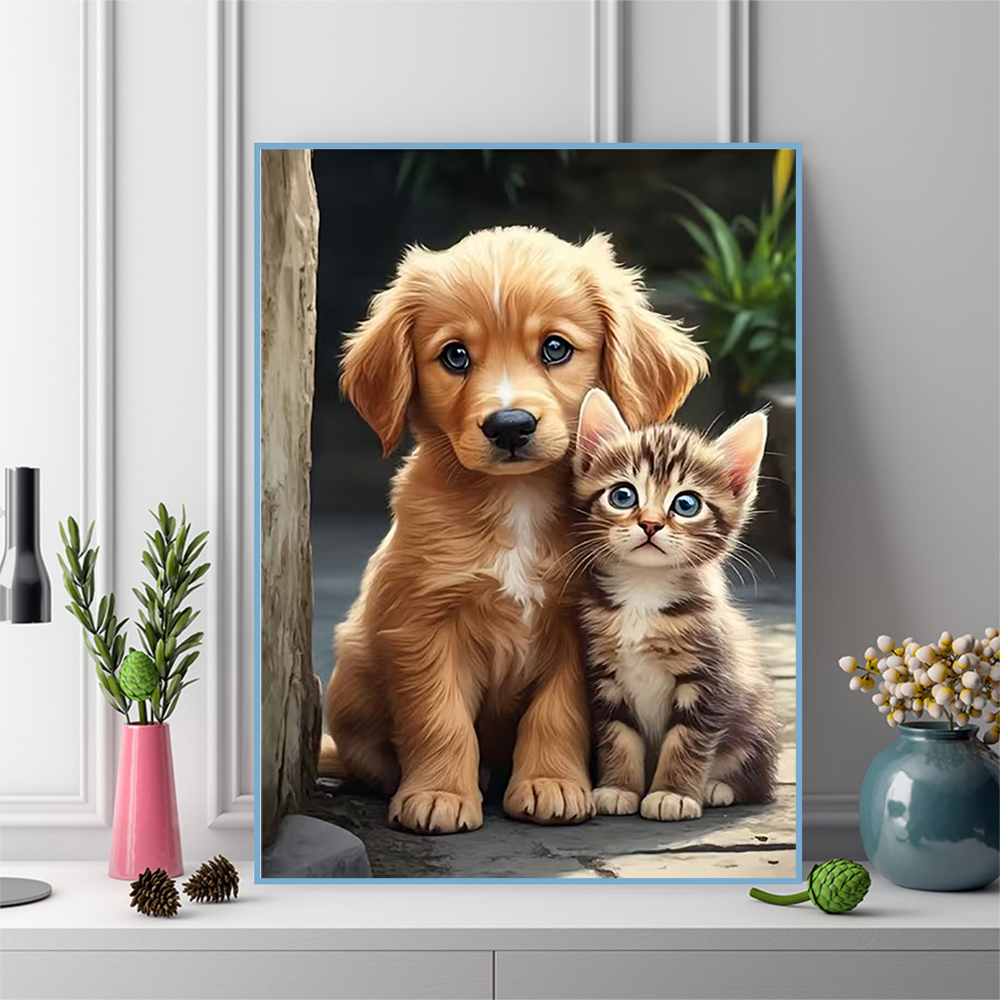 Momoart Diamond Embroidery Dog - Resin Craft For Beginners 리뷰 및 가격