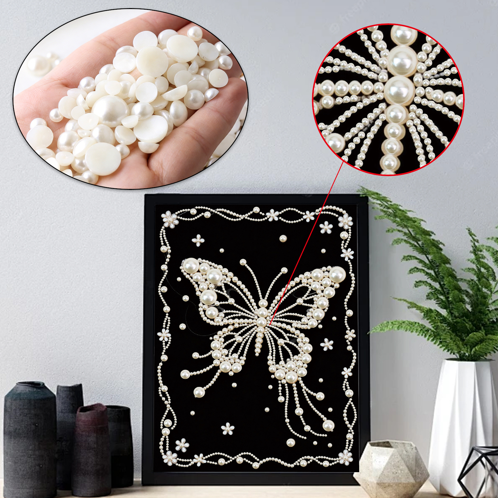 DIY Pearl Painting Art Kits fo - Resin Craft Kit 리뷰 및 가격